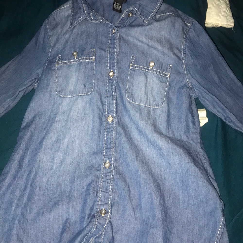 Jean Shirt Jacket , Very light !